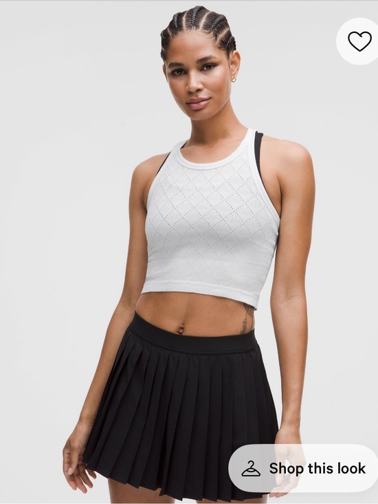 lululemon athletica Tops - lululemon Swiftly Tech Cropped Round-Neck Tank 2.0 DXWT 2